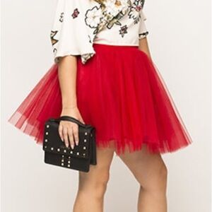 Charlotte Russe Tulle Mini Skirt